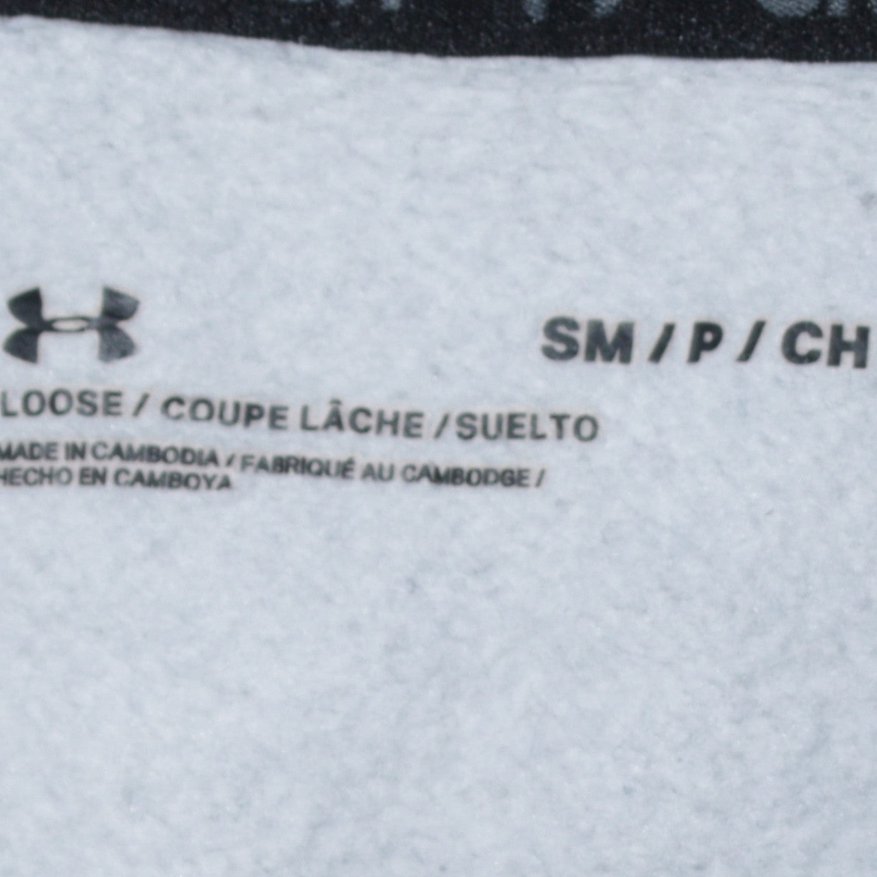 Under Armour Men Blue Full Zip Hoodie Size S Relaxed Fit