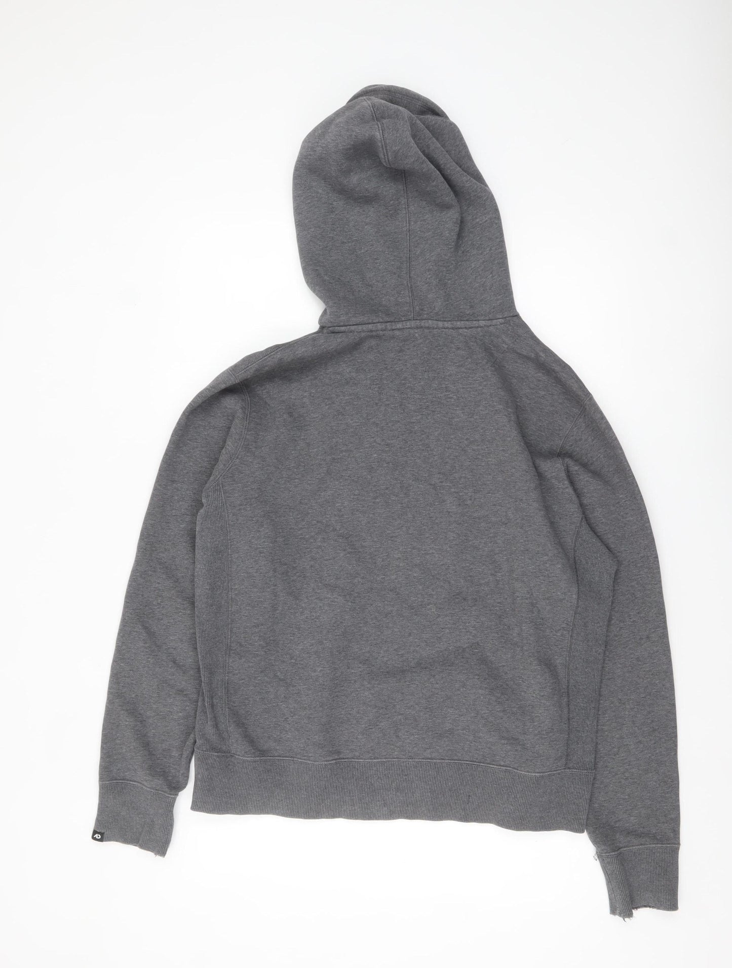 Nike Men's Grey Pullover Hoodie Medium Fleece Sportswear
