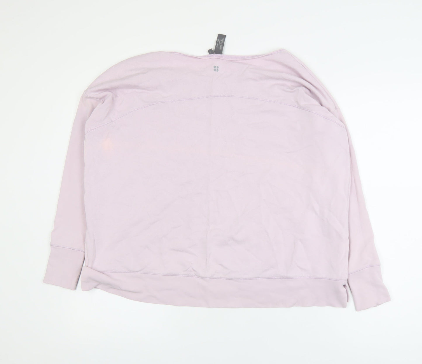 Sweaty Betty Women's Pink Pullover Sweatshirt Size S Cotton Modal