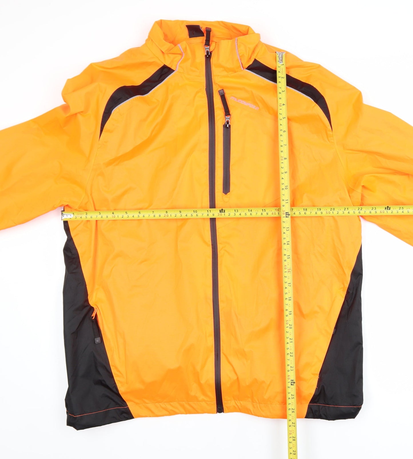 Muddyfox Men's Orange XL Windbreaker Cycling Jacket