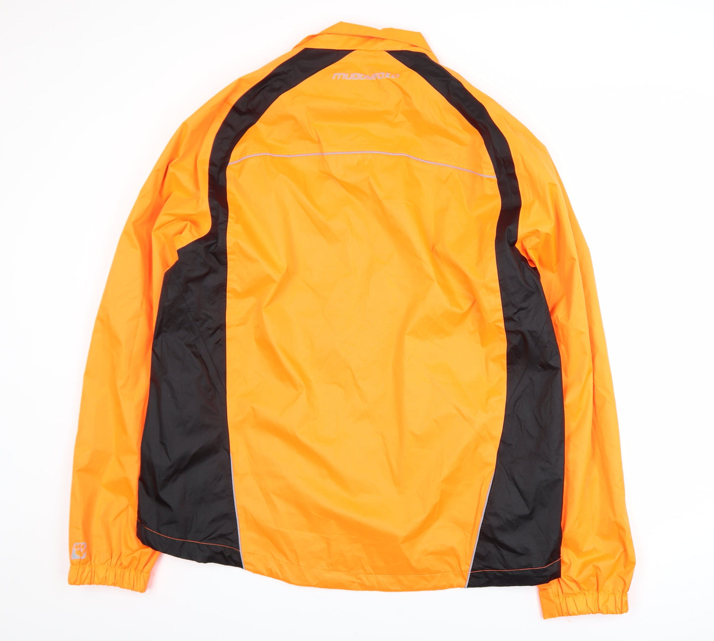 Muddyfox Men's Orange XL Windbreaker Cycling Jacket