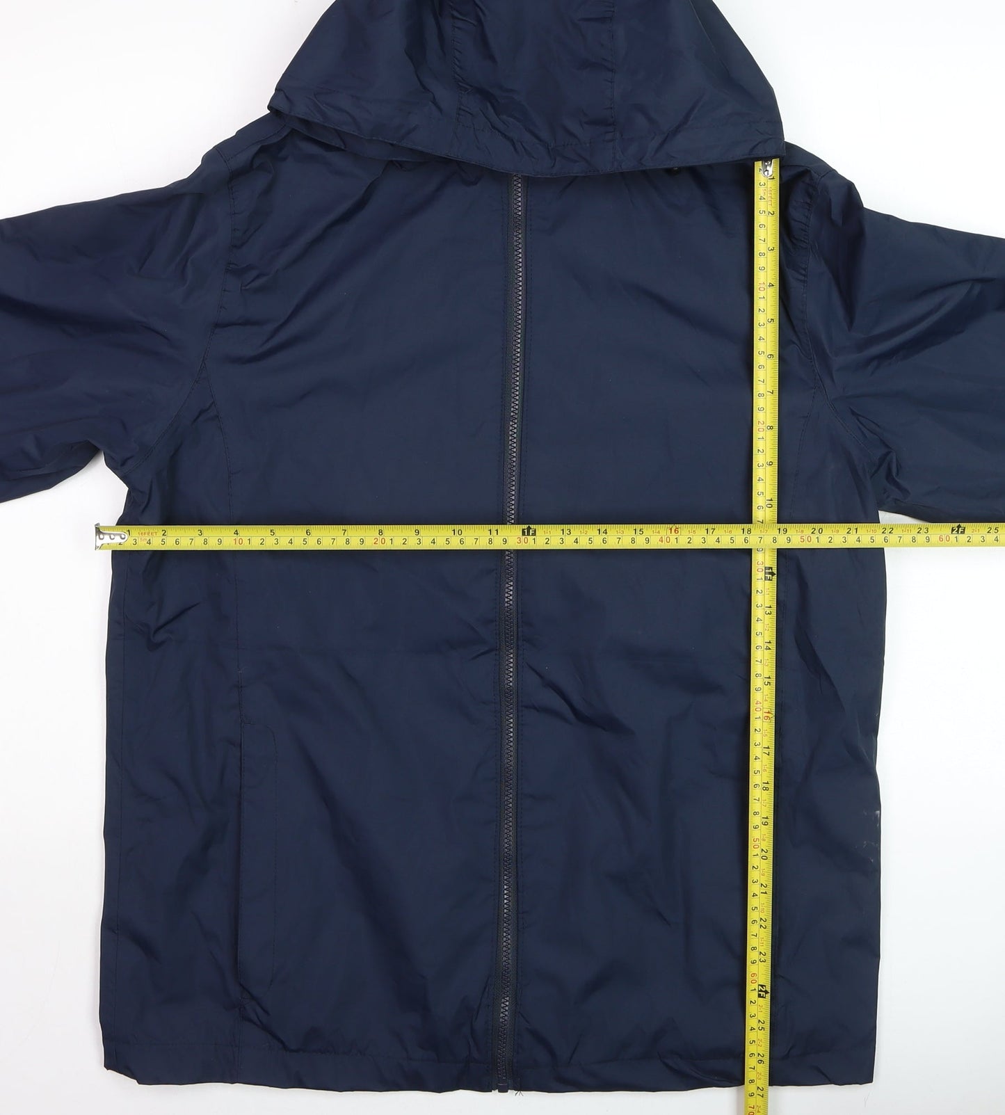 Regatta Men Blue M Waterproof Hooded Rain Jacket