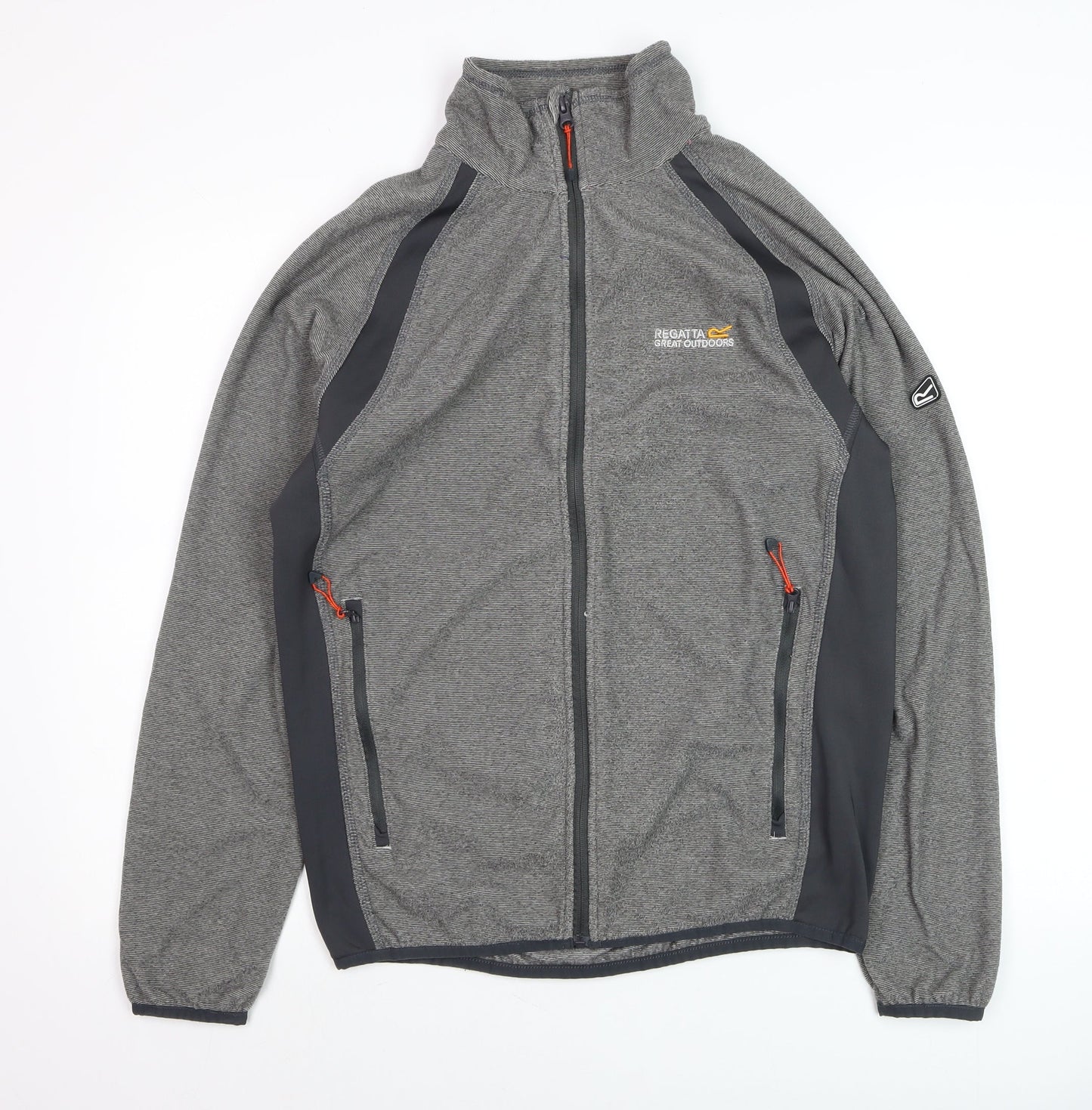 Regatta Men's Grey Mid-Length Full Zip Outdoor Active Jacket M