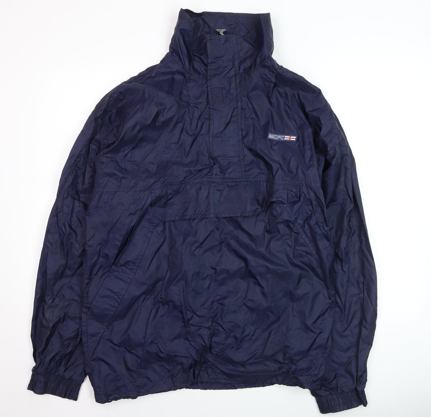 Le Coq Sportif Men's Blue Windbreaker Jacket Size M Regular Fit