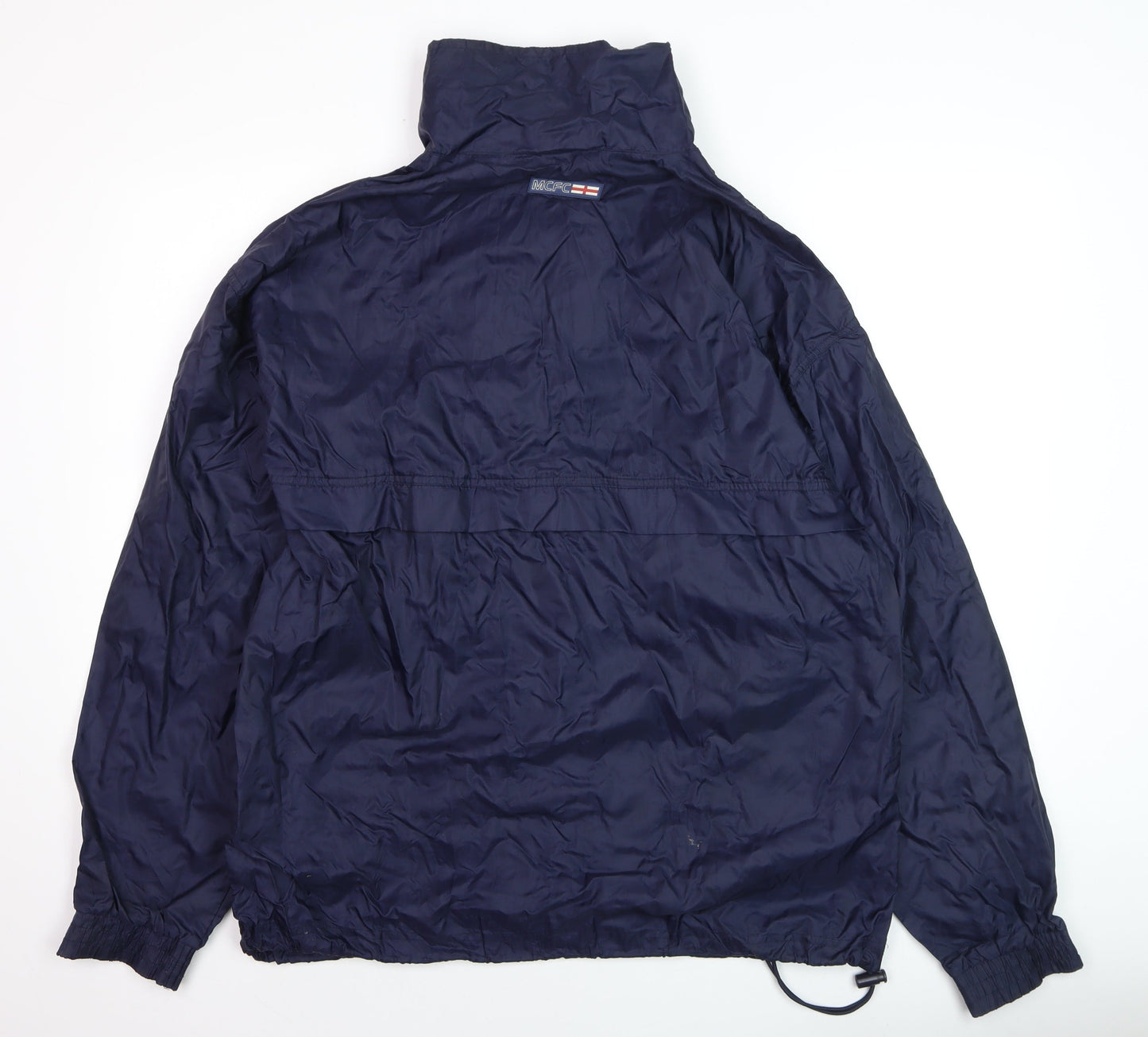 Le Coq Sportif Men's Blue Windbreaker Jacket Size M Regular Fit