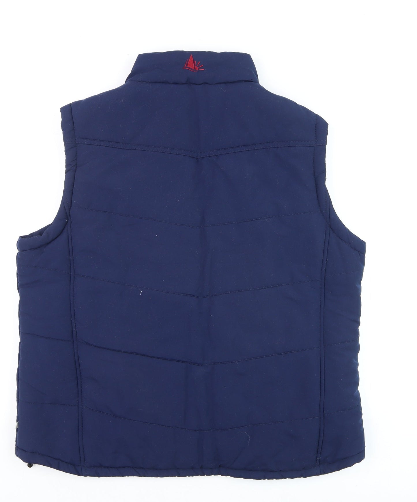 Dock of the Bay Men's Navy Blue Polyester Padded Waistcoat Size L