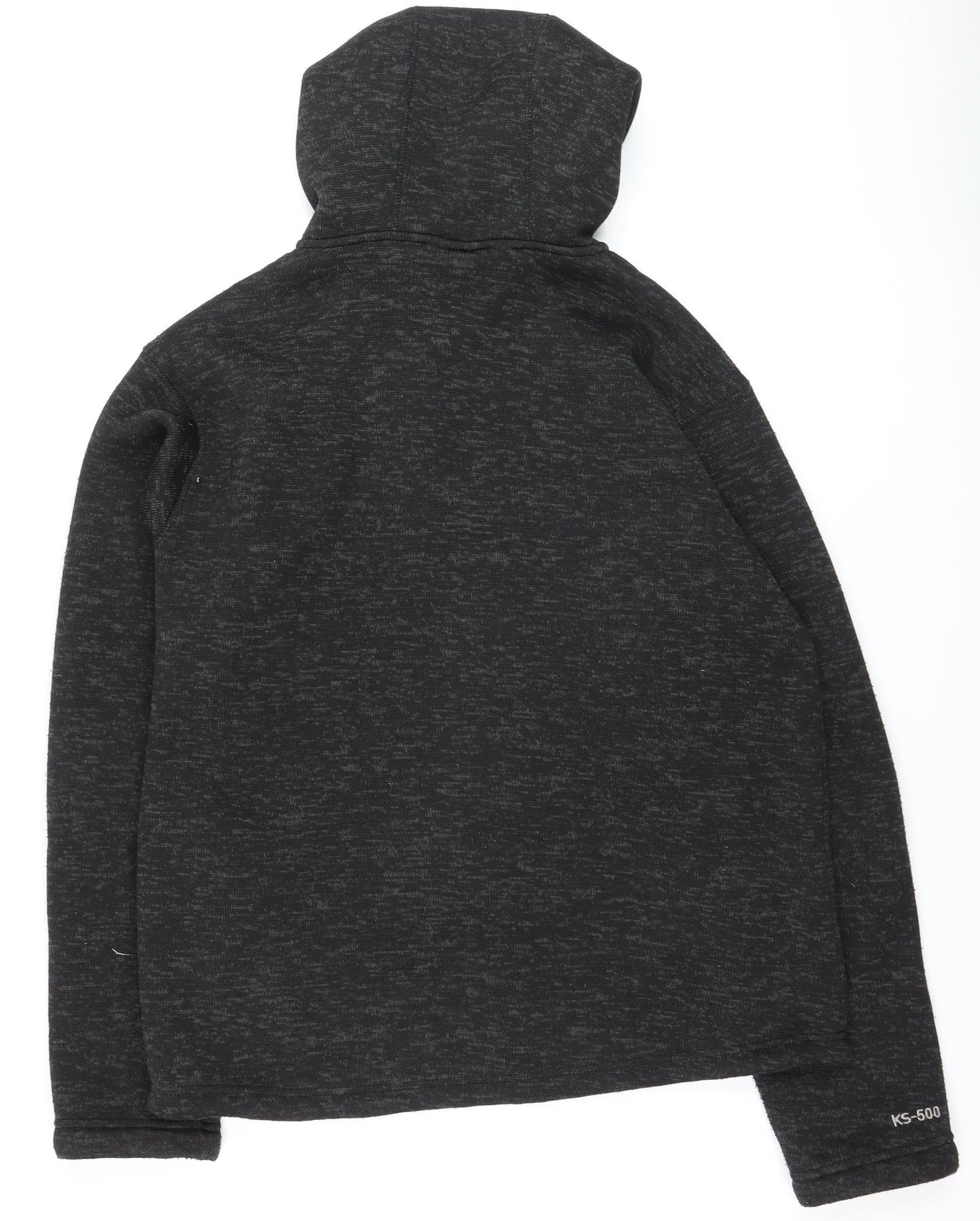 Karrimor Men's Black L Fleece Hooded Full Zip Activewear Jacket