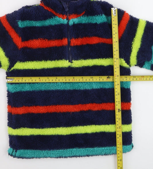Mountain Warehouse Boys Multicoloured 5-6 Years Fleece Half Zip Pullover