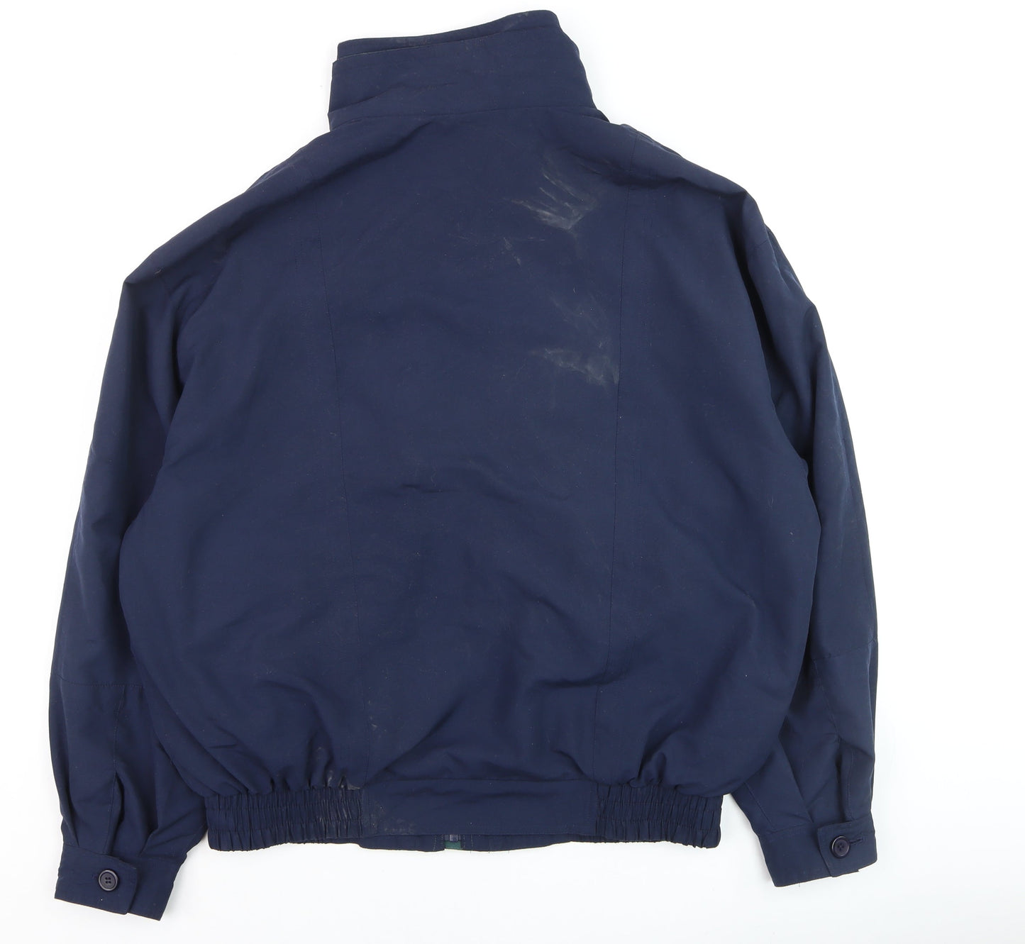 Microfin Microsoft Men’s Blue Bomber Jacket M Regular Classic Style