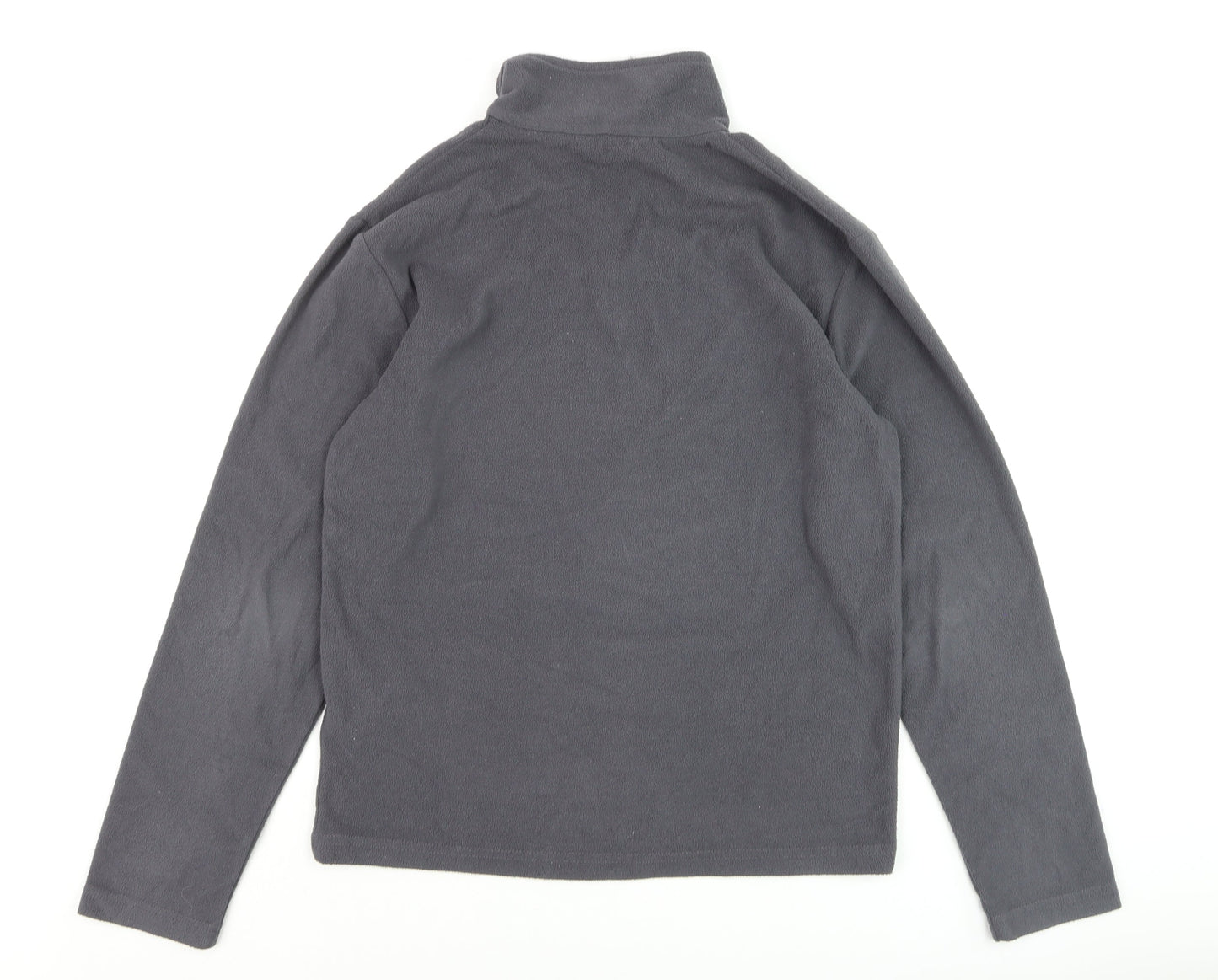 Regatta Men's Grey Fleece 1/4 Zip Pullover Sweatshirt Size S