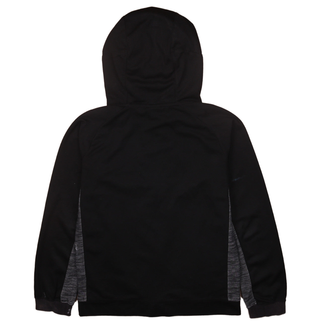 Nike Boys Black Full Zip Hoodie Size 12-13 Years L Logo Sportswear