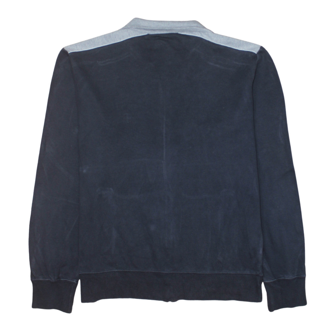 Champion Men Black Full Zip Sweatshirt Large Sports Collar