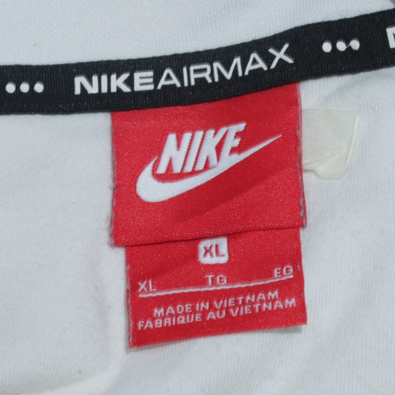 Nike Air Max Men's White XL Pullover Hoodie Sportswear