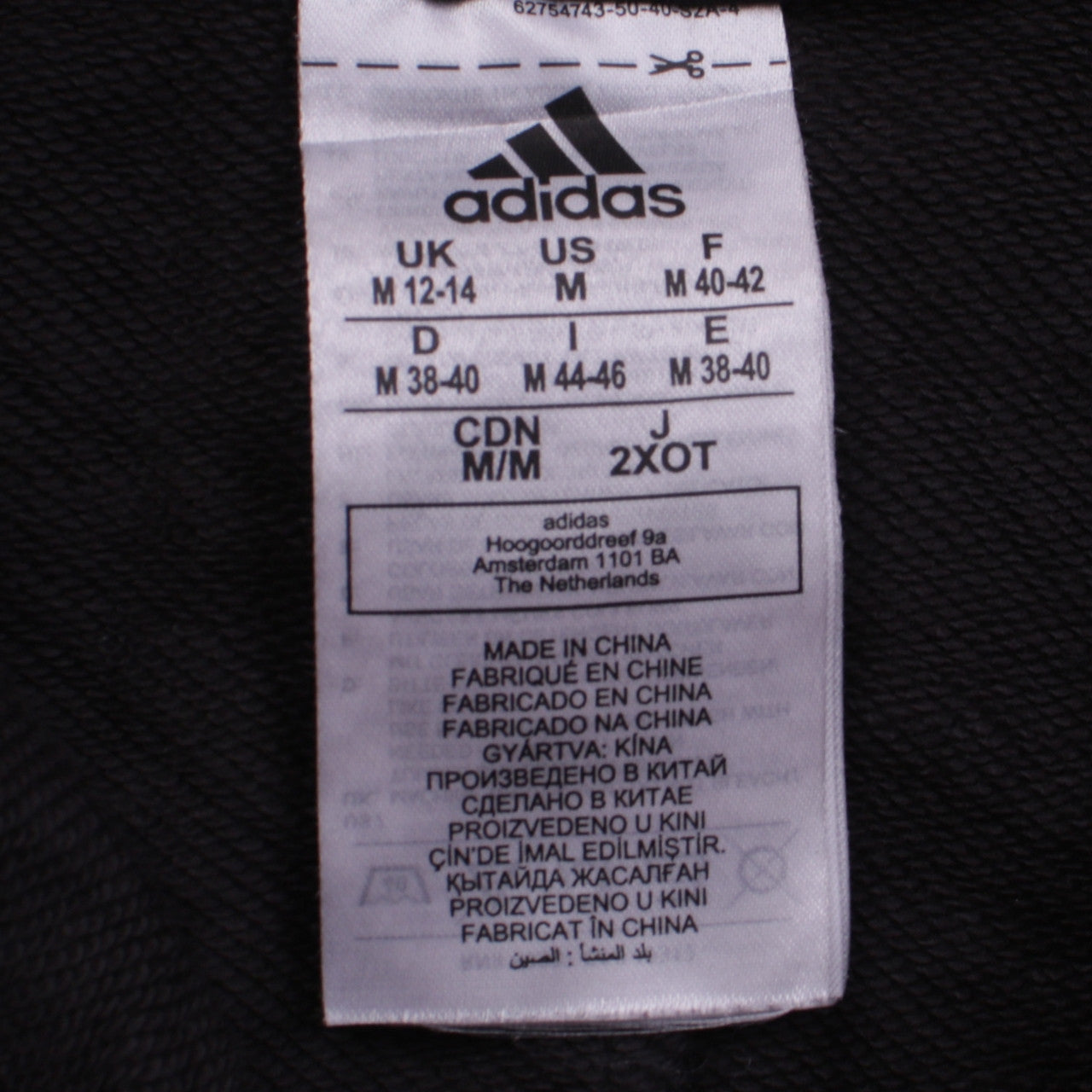 Adidas Women Black Pullover Hoodie Medium 12-14 Hooded Sportswear