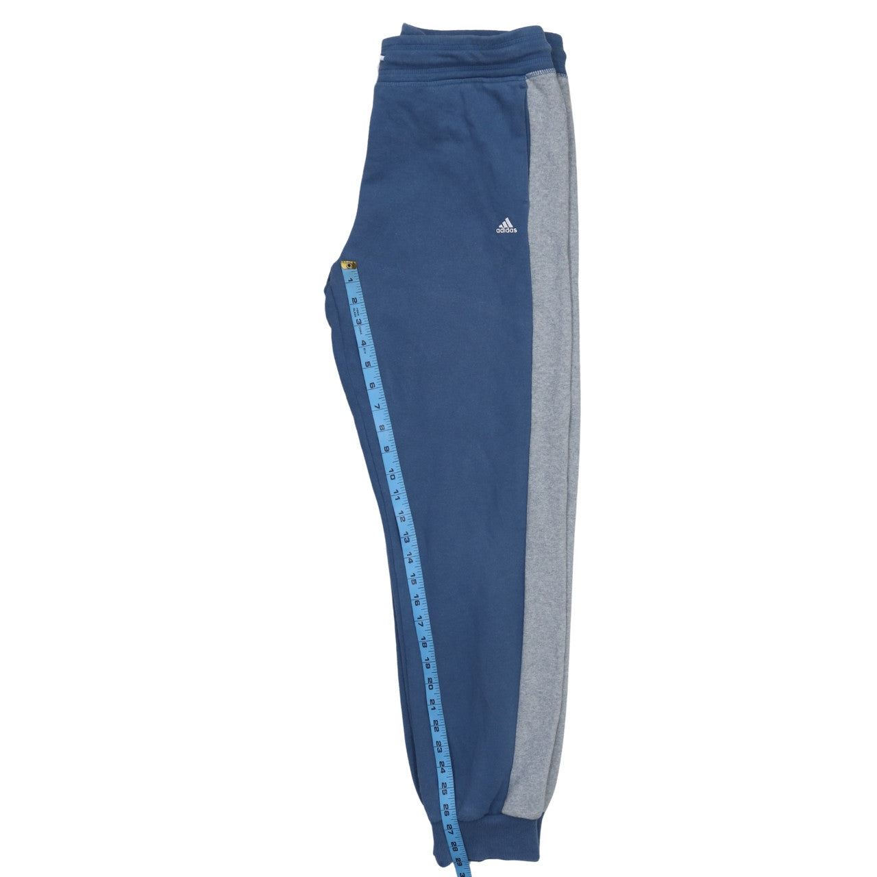 Adidas Women Blue Grey Sweatpants Size L Jogger Trousers
