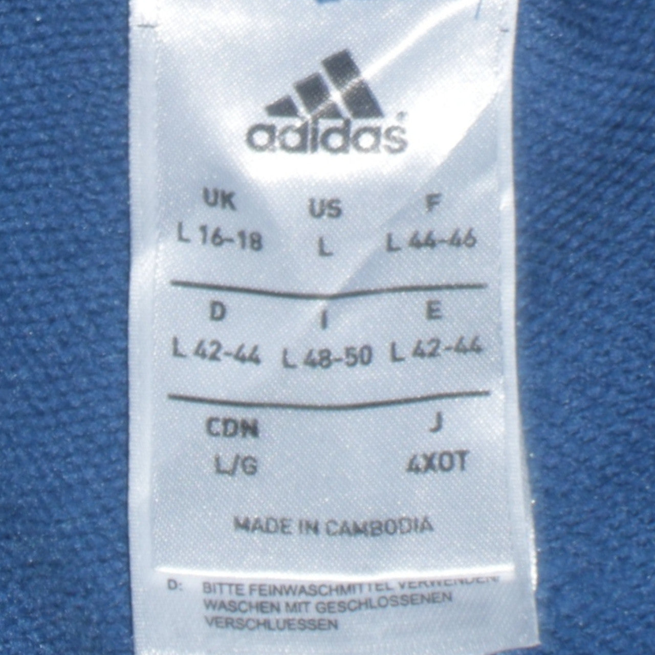 Adidas Women Blue Grey Sweatpants Size L Jogger Trousers