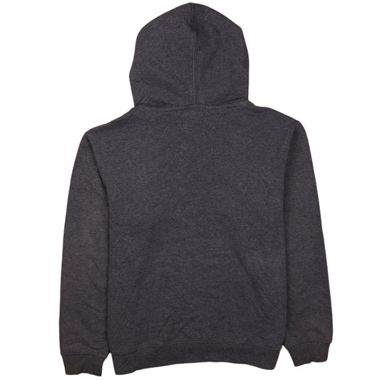 Champion Womens Charcoal Hoodie XL Pullover Logo Print Cotton Blend