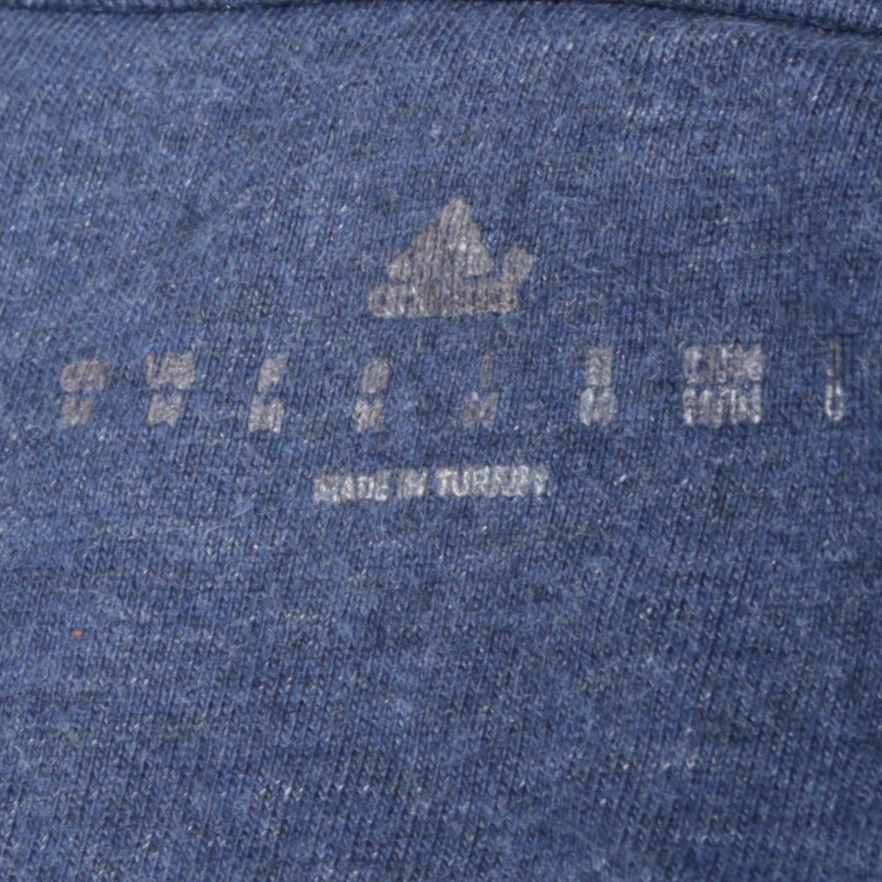 Adidas Mens Blue Full Zip Hoodie Sweatshirt Size L Hooded Sportswear