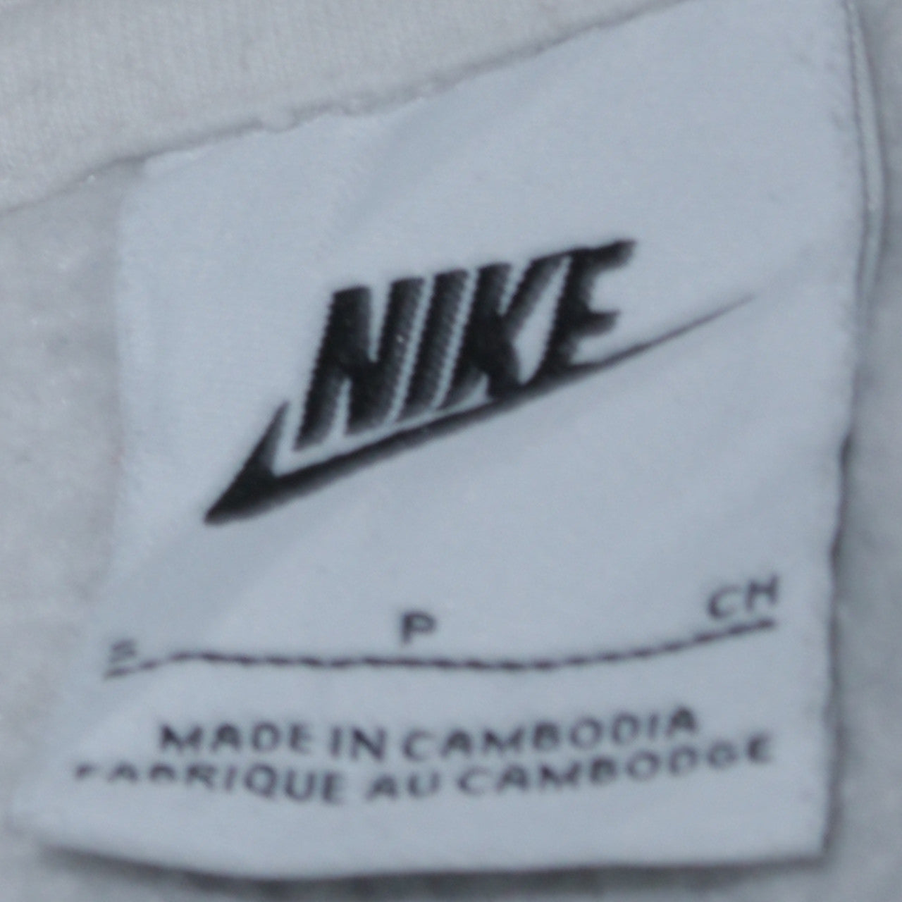 Nike Men's White Pullover Hoodie Size S Lightweight Fleece