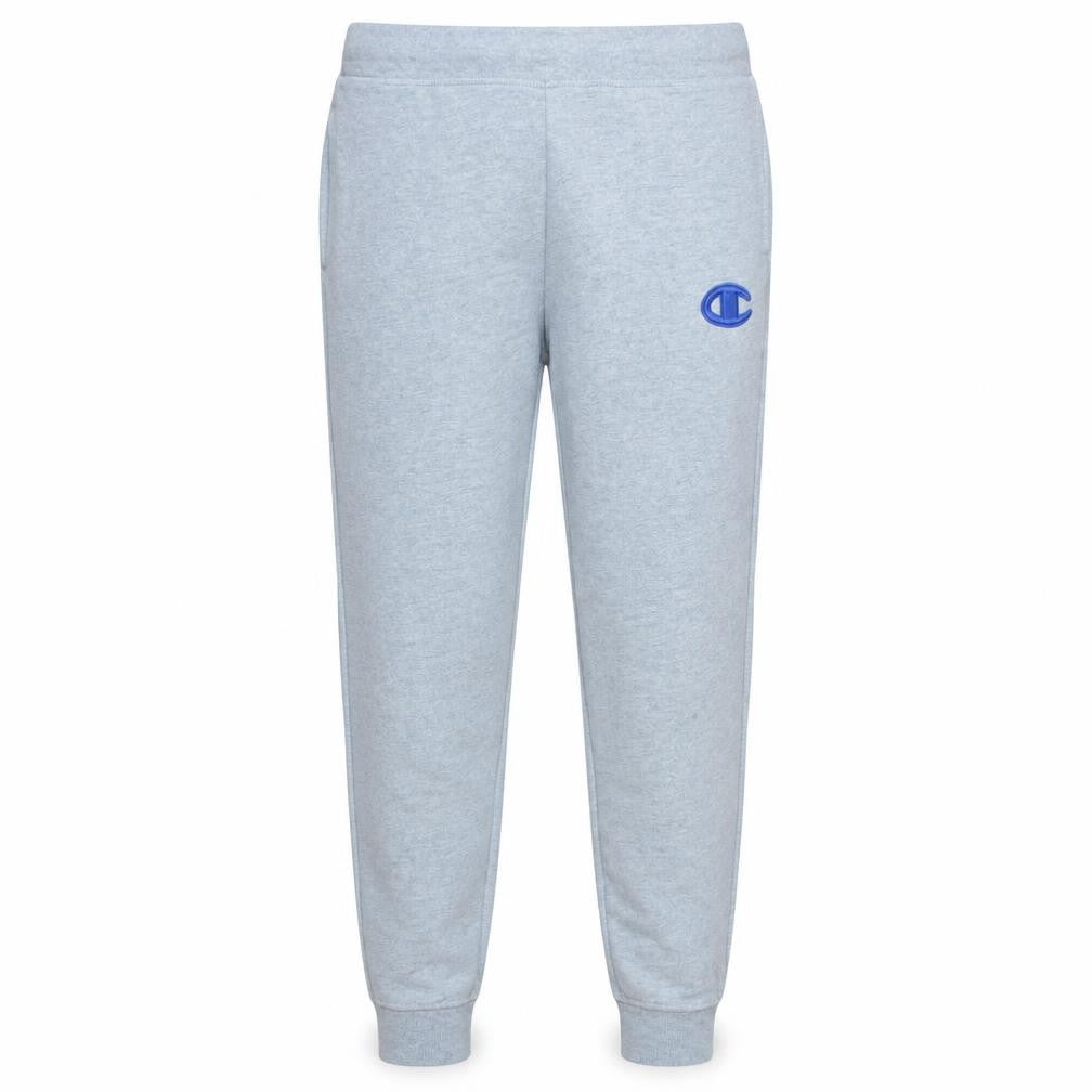 Champion Men’s Grey Jogger Trousers XL Cotton Blend Comfortable Fit