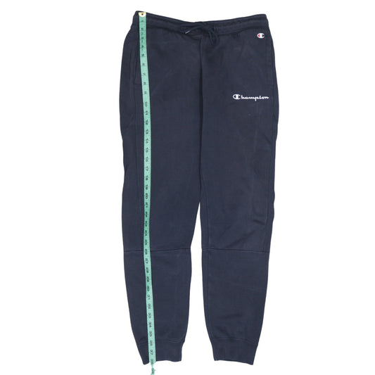 Champion Men's Black Jogger Sweatpants Small Fleece Tapered Fit