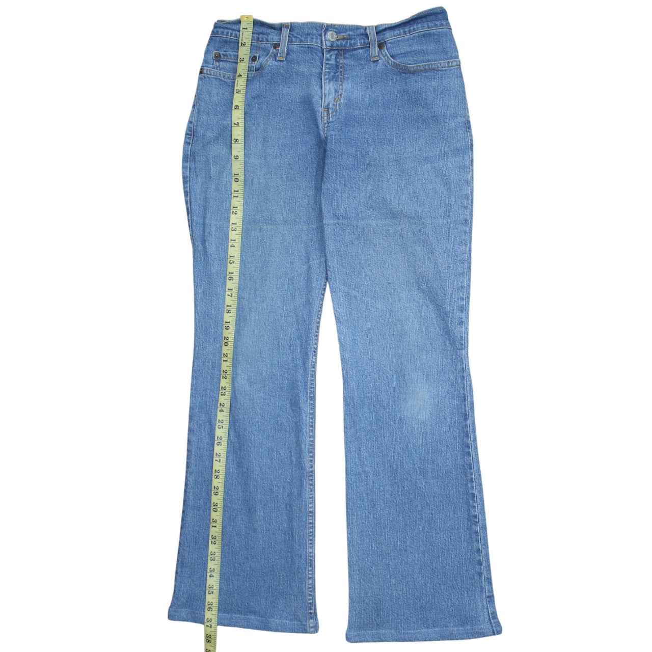 Levi's Women's Blue 518 Bootcut Low Rise Denim Jeans Size 7