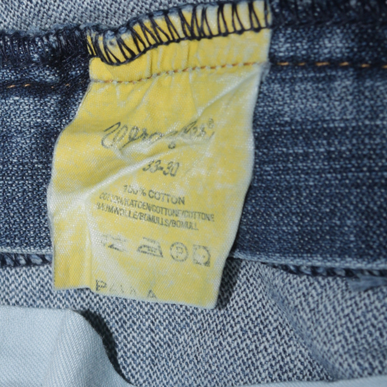 Wrangler Men Blue Regular Fit Straight Denim Jeans 33x30