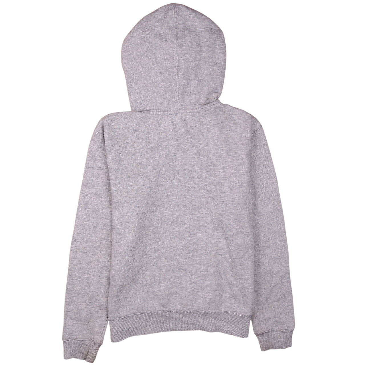 Champion Womens Grey Pullover Hoodie L Logo Embroidered Fleece