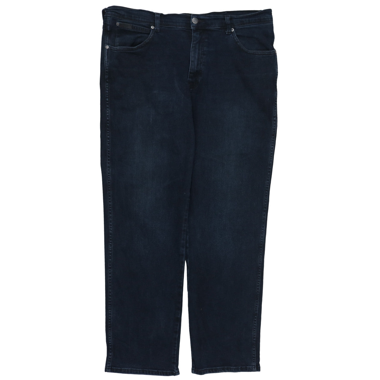 Wrangler Men's Blue 38x32 Texas Authentic Straight Jeans