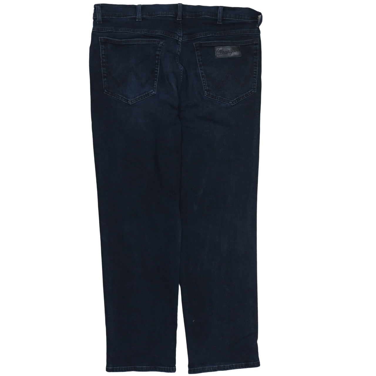 Wrangler Men's Blue 38x32 Texas Authentic Straight Jeans