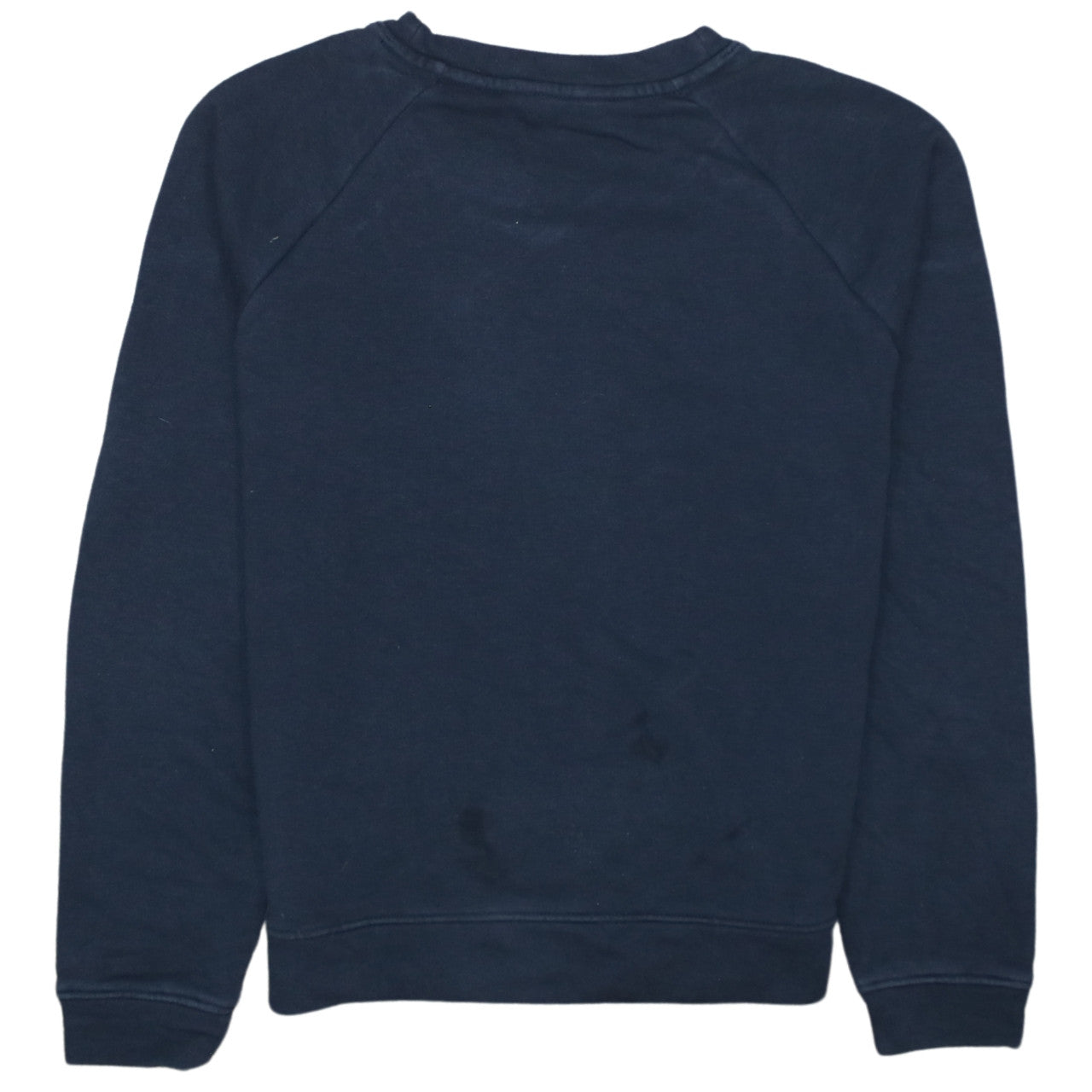 Tommy Hilfiger Women Blue Gold Logo Pullover Sweatshirt Size S