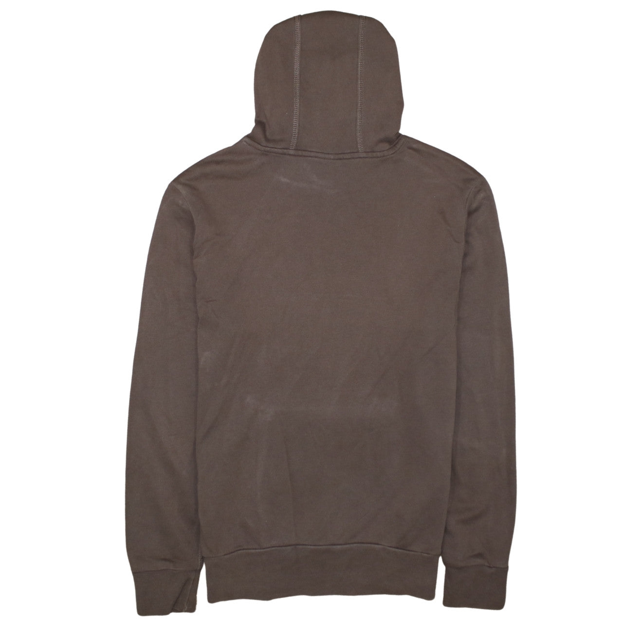Puma Men’s Brown Pullover Hoodie Small Logo Graphic Sweatshirt
