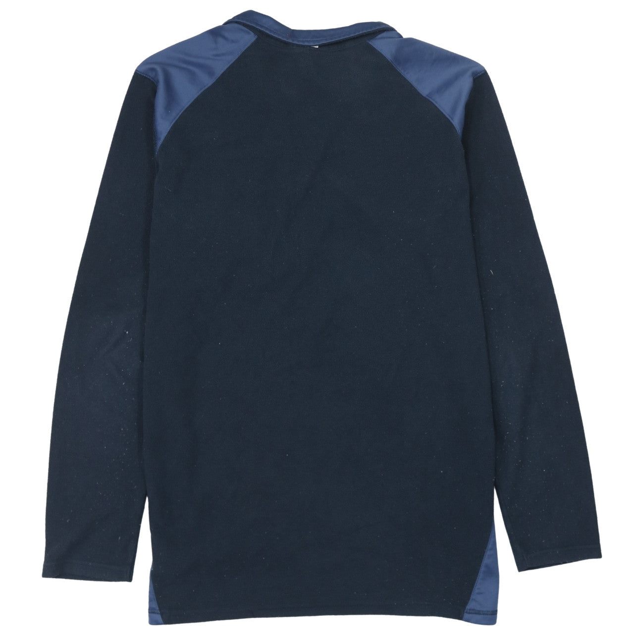Columbia Mens Blue 1/2 Zip Fleece Sweatshirt L Outdoor Hiking