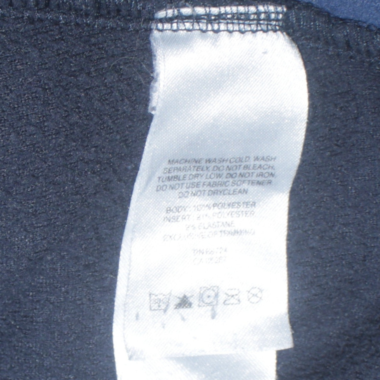 Columbia Mens Blue 1/2 Zip Fleece Sweatshirt L Outdoor Hiking