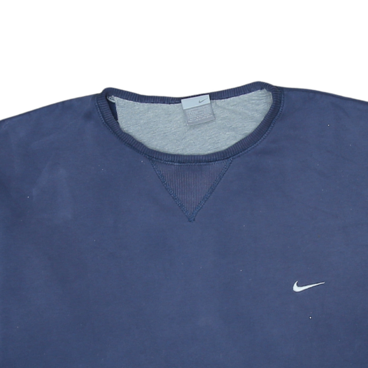 Nike Men's Blue L Crew Neck Pullover Sweatshirt
