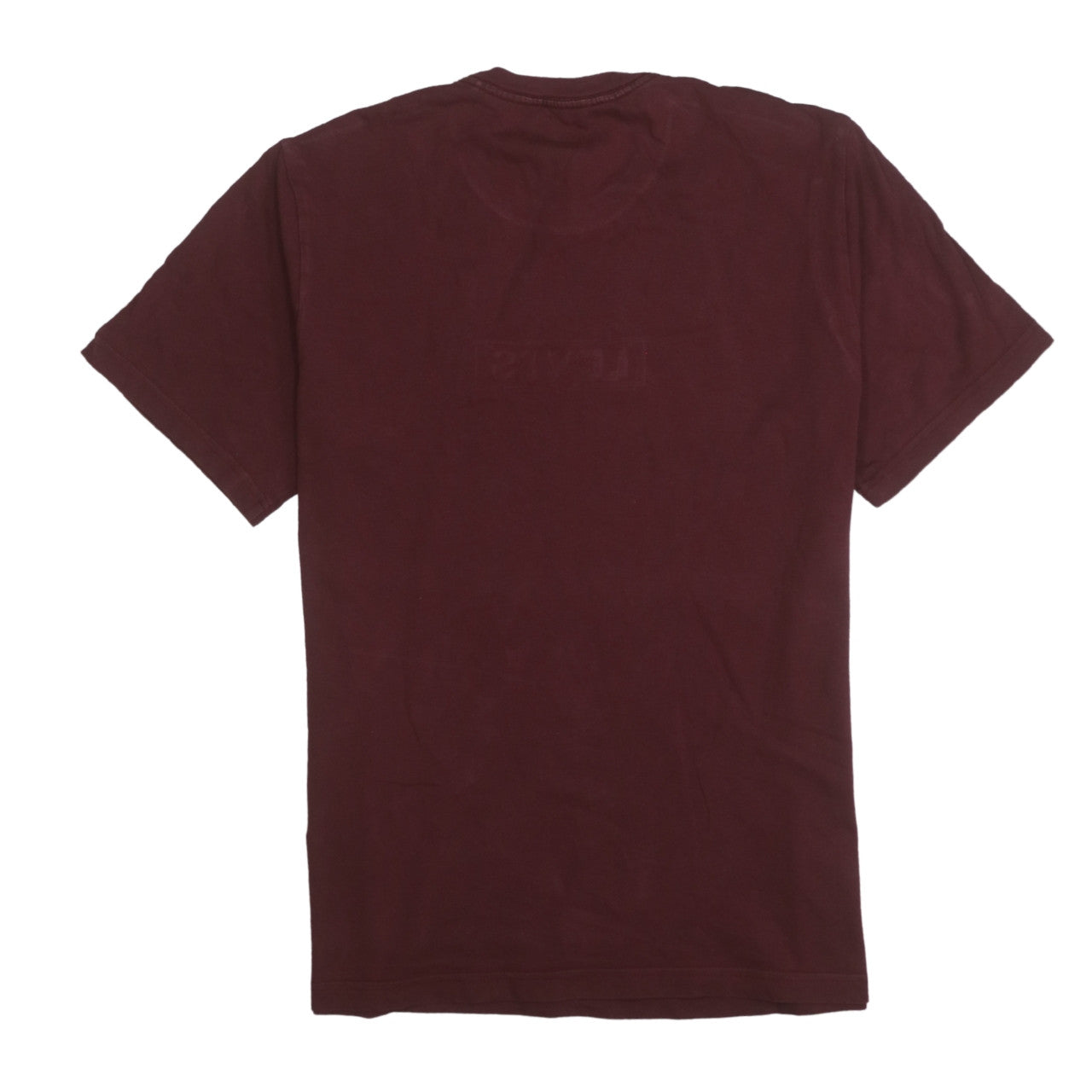 Levi's Men's Brown Relaxed Fit Cotton Crew Neck T-Shirt Size S