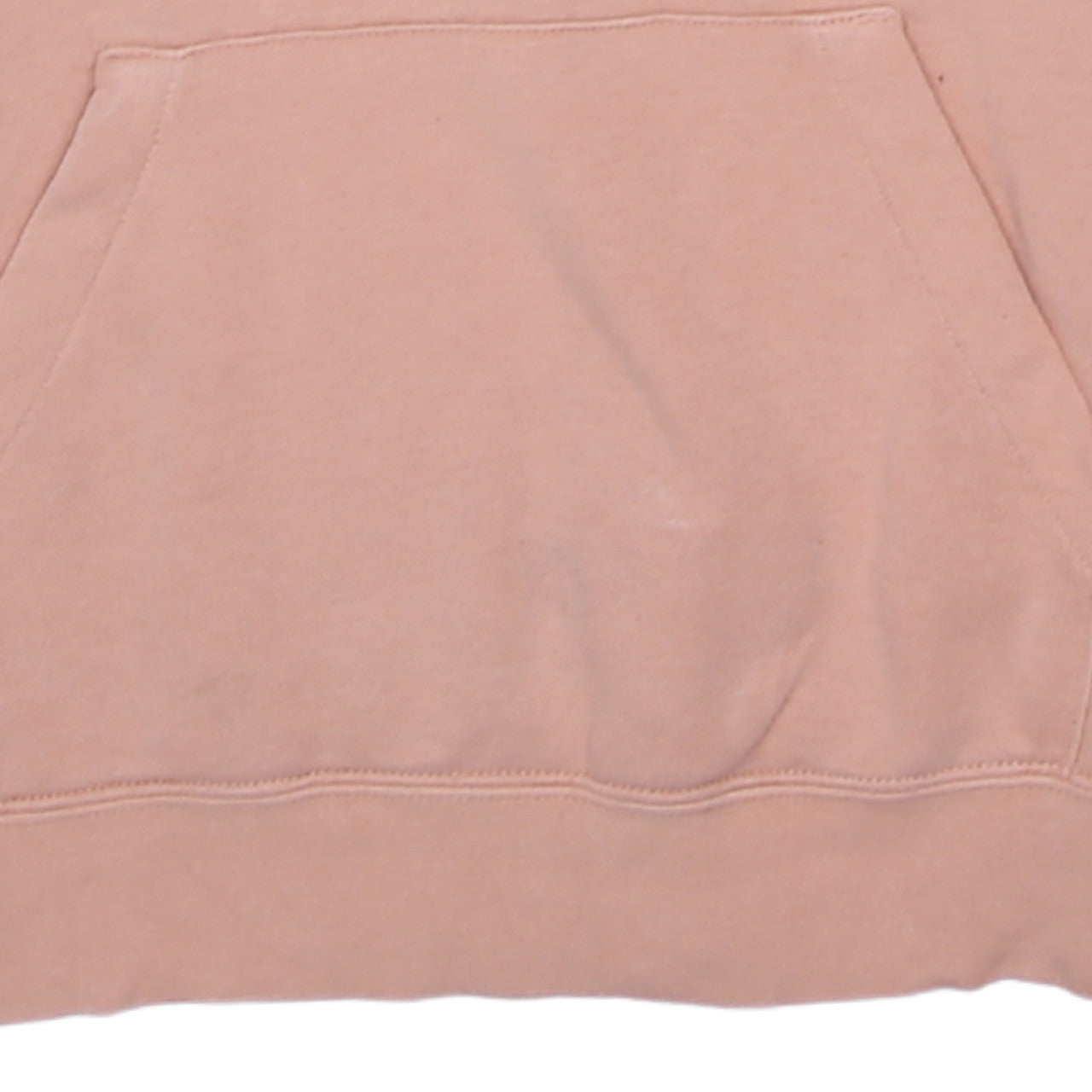 Nike Womens Pink Pullover Hoodie Medium Cotton Blend Logo Casual