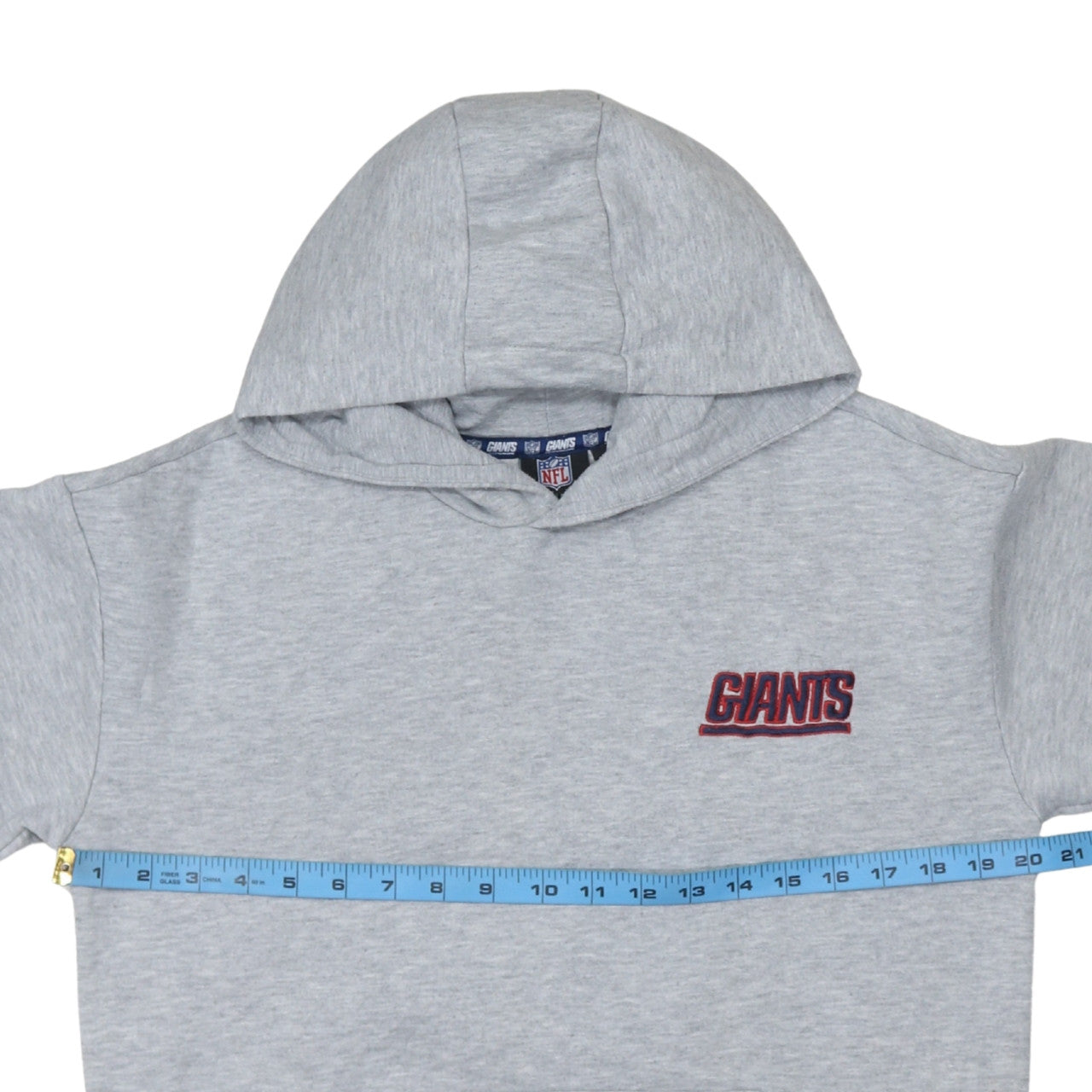 Primark NFL Giants Men's Grey Pullover Hoodie Size S