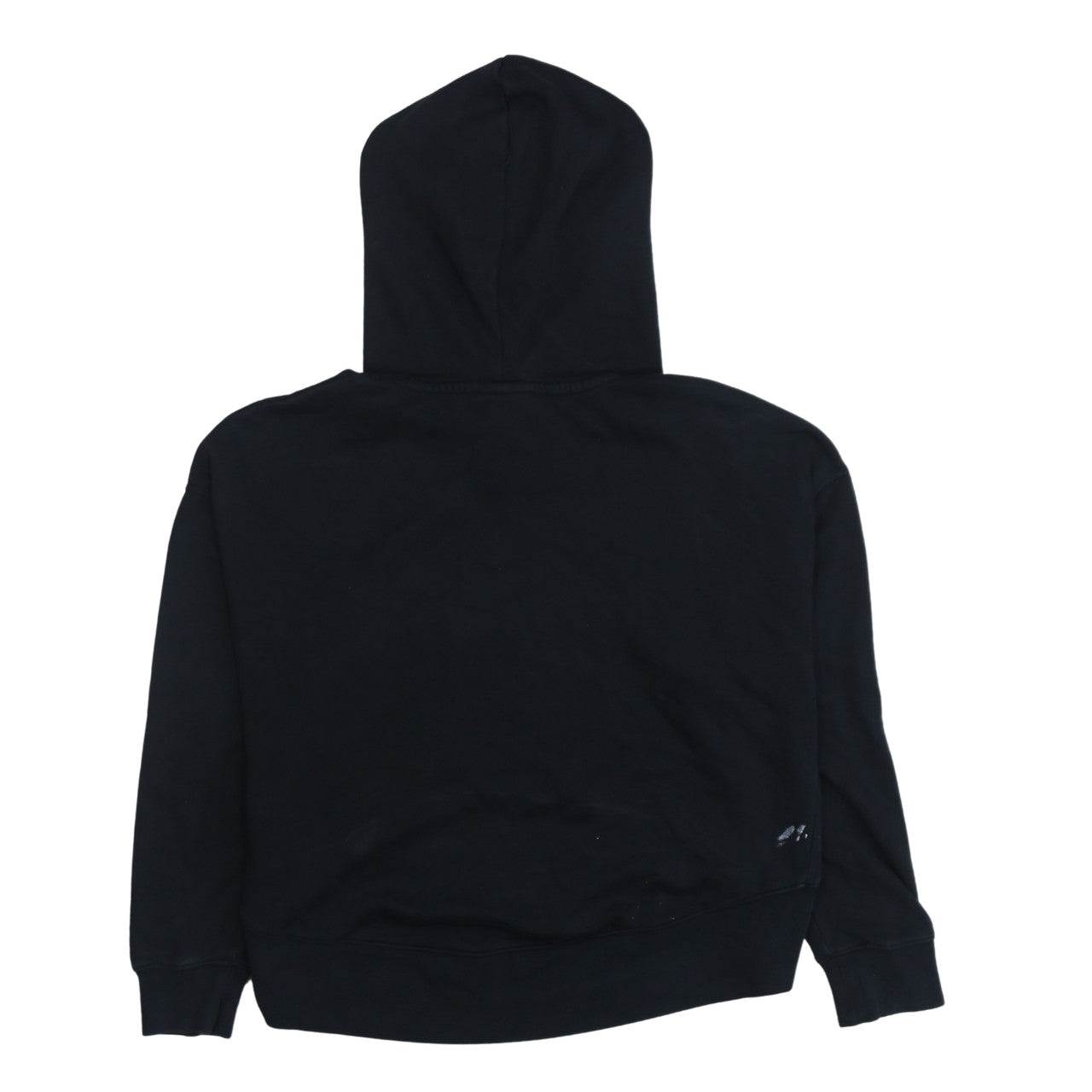 Nike Womens Black Pullover Hoodie XS Cotton Blend Classic Fit