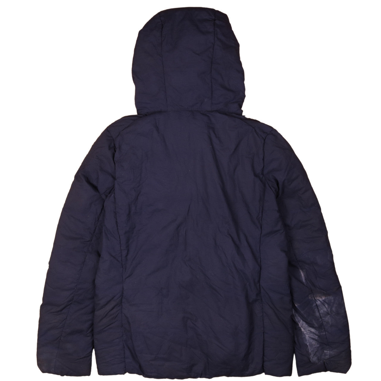 Uniqlo Men's Blue L Hooded Puffer Jacket Winter Coat