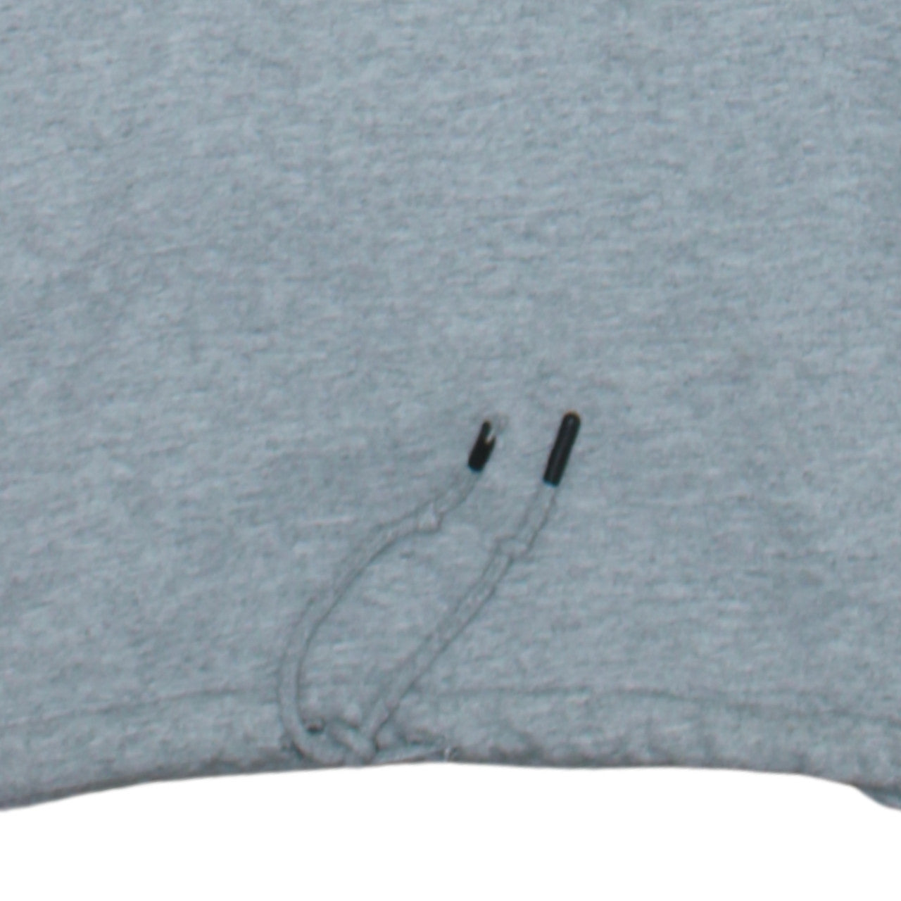 The North Face Womens Grey 1/4 Zip Hoodie Size L Cotton Blend