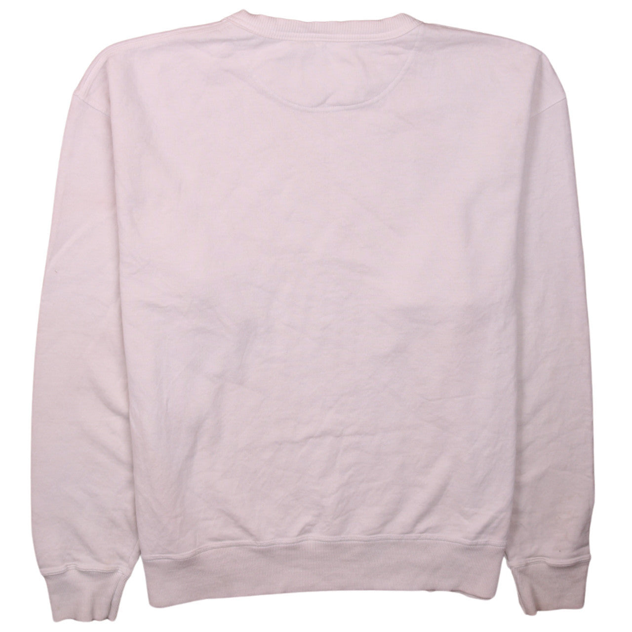 Champion Men's Beige Crew Neck Pullover Sweatshirt L