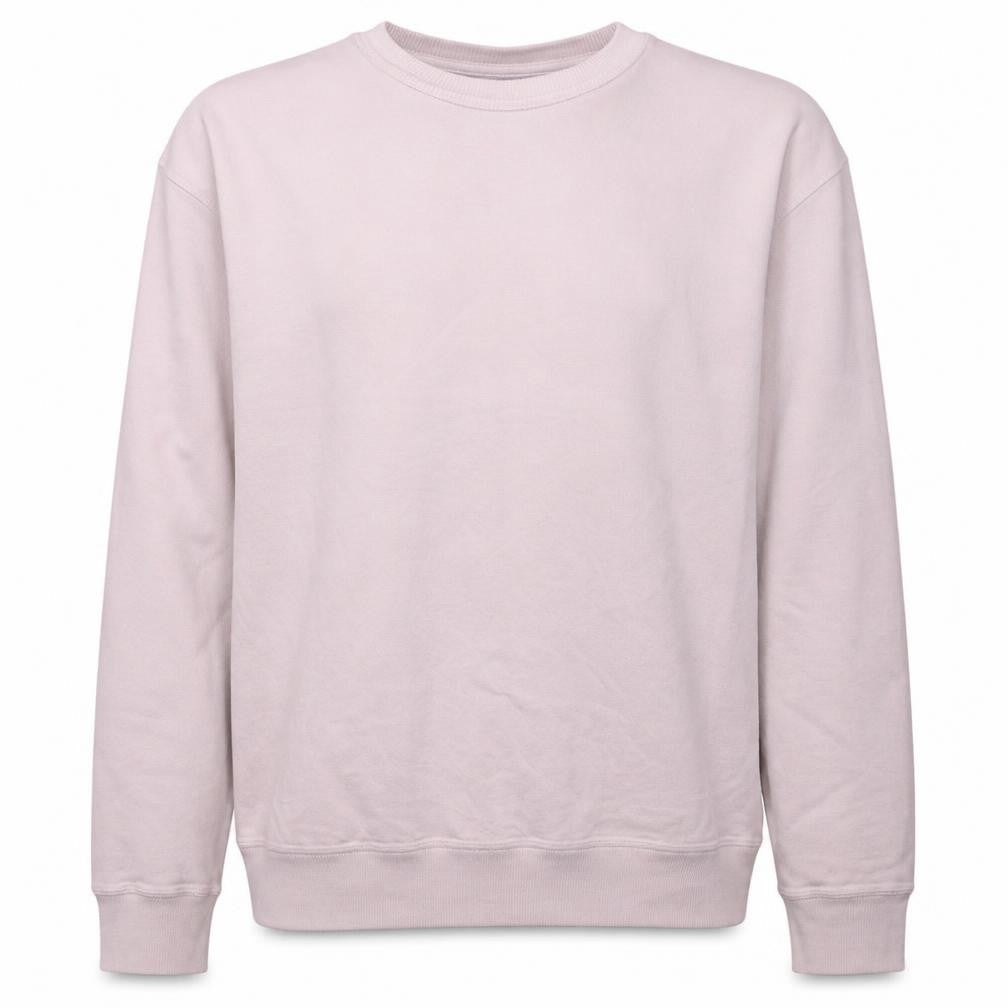 Champion Men's Beige Crew Neck Pullover Sweatshirt L