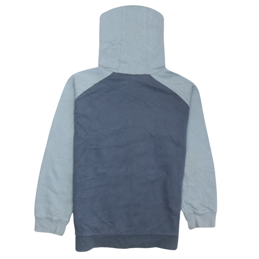 Nike Boys Blue Hoodie L 12-13 Years Pullover Graphic Print Cotton Blend