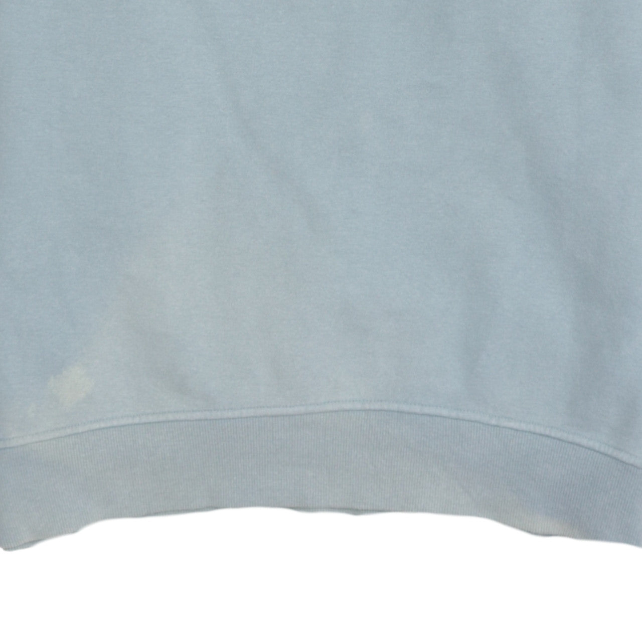 Diesel Women’s Blue Cotton Blend Logo Sweatshirt Size L