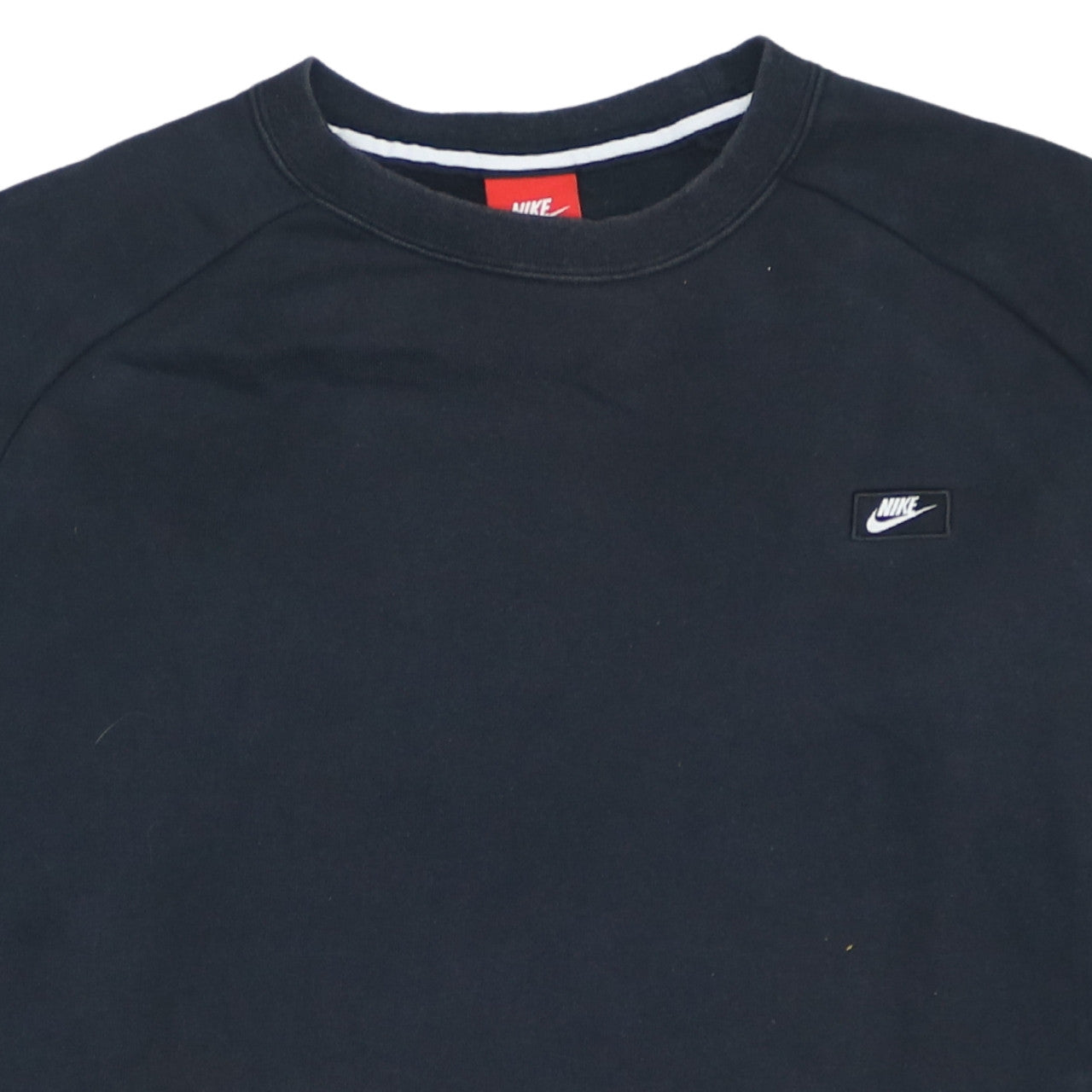 Nike Men's Black Crew Neck Pullover Sweatshirt Size L