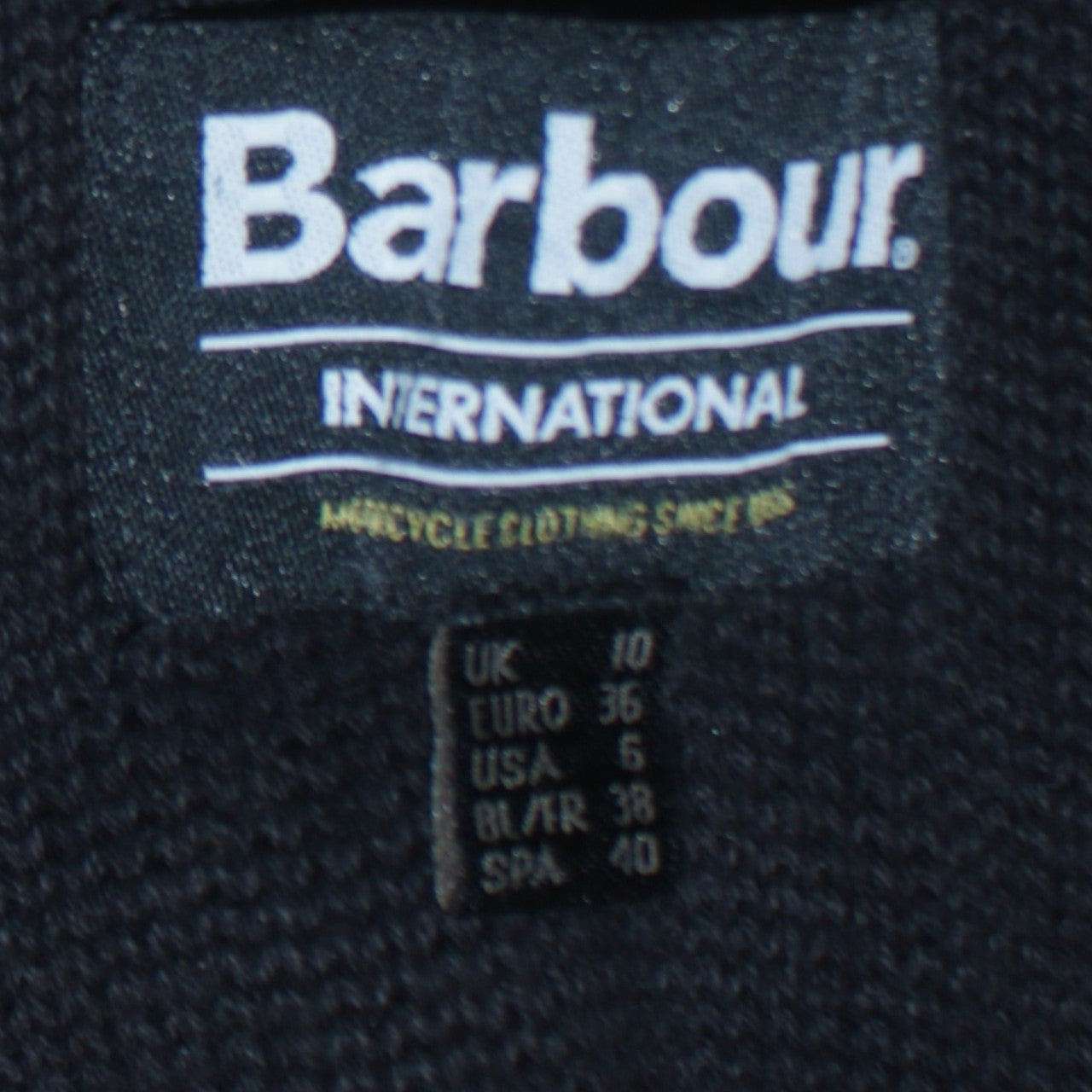 Barbour International Black Cotton Hooded Half Zip Men's Jumper S