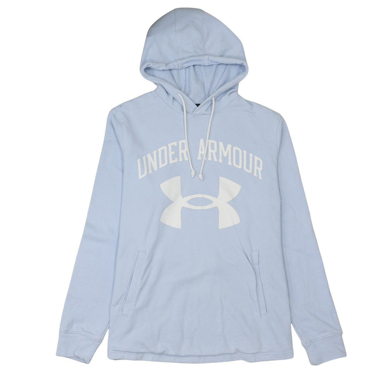 Under Armour Men Blue XL Pullover Hoodie Graphic Logo Fleece