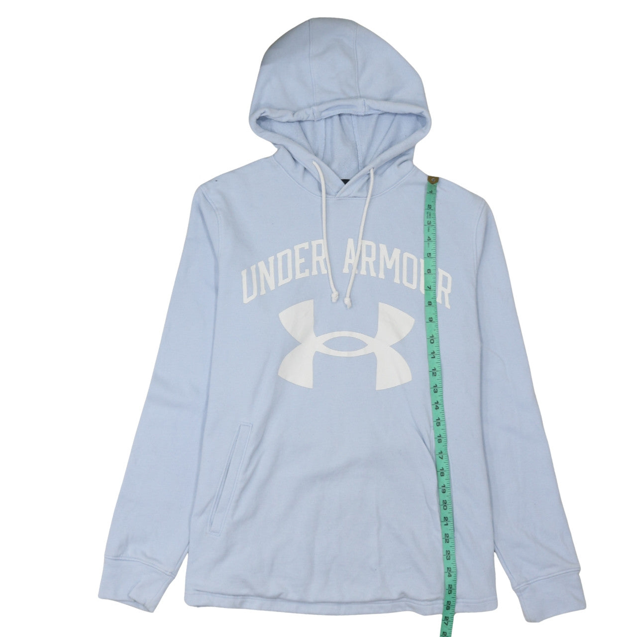 Under Armour Men Blue XL Pullover Hoodie Graphic Logo Fleece