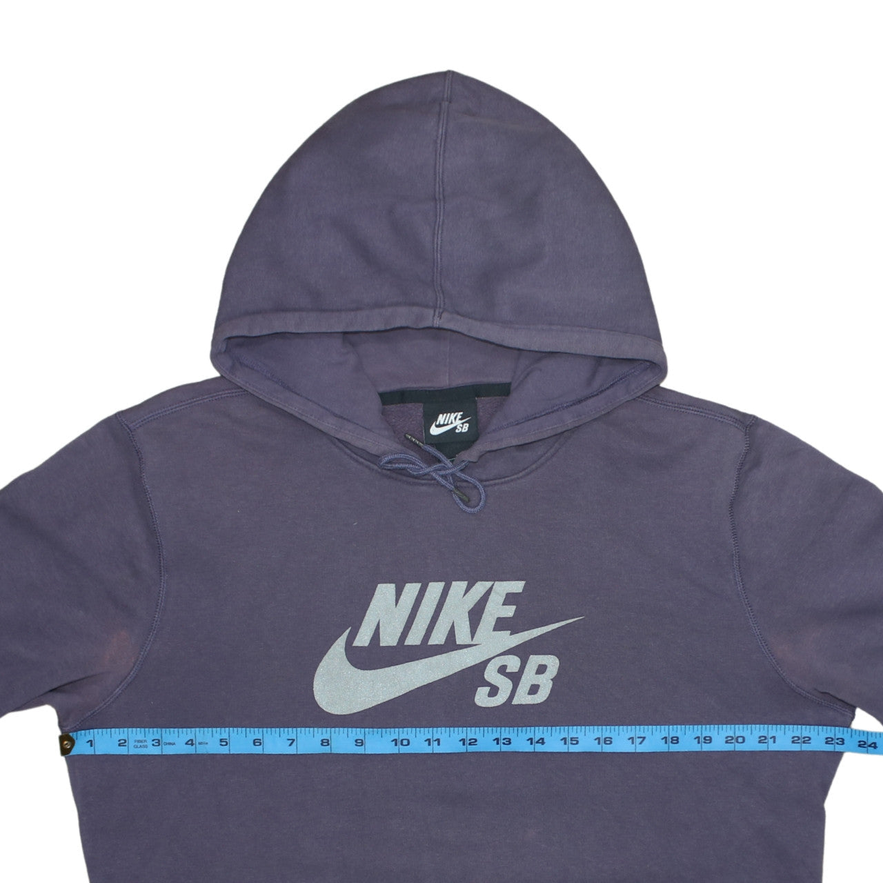 Nike SB Women's Purple Pullover Hoodie M 78% Cotton Skate Style